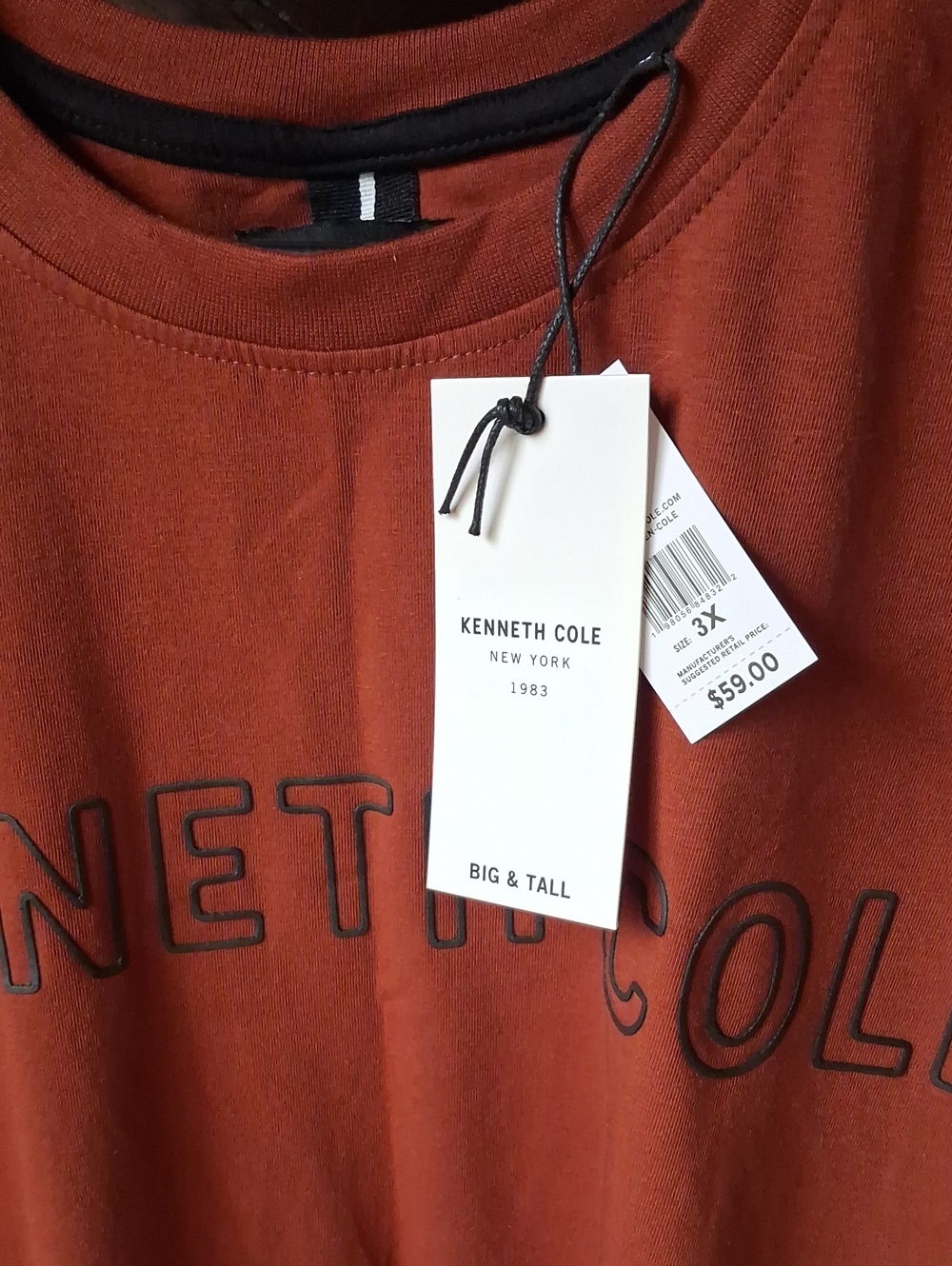 Mens Shirt Kenneth Cole New With Tags